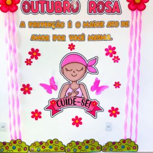 Painel Outubro Rosa - 2025