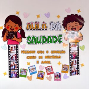 Painel aula da saudade