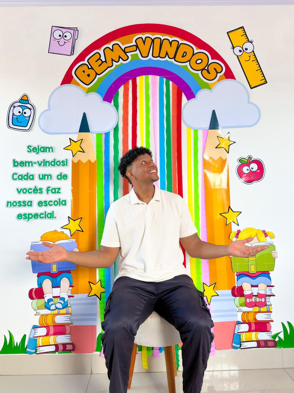 Painel de foto - BEM-VINDOS