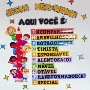 Painel Bem-vindos -  Aqui você é importante